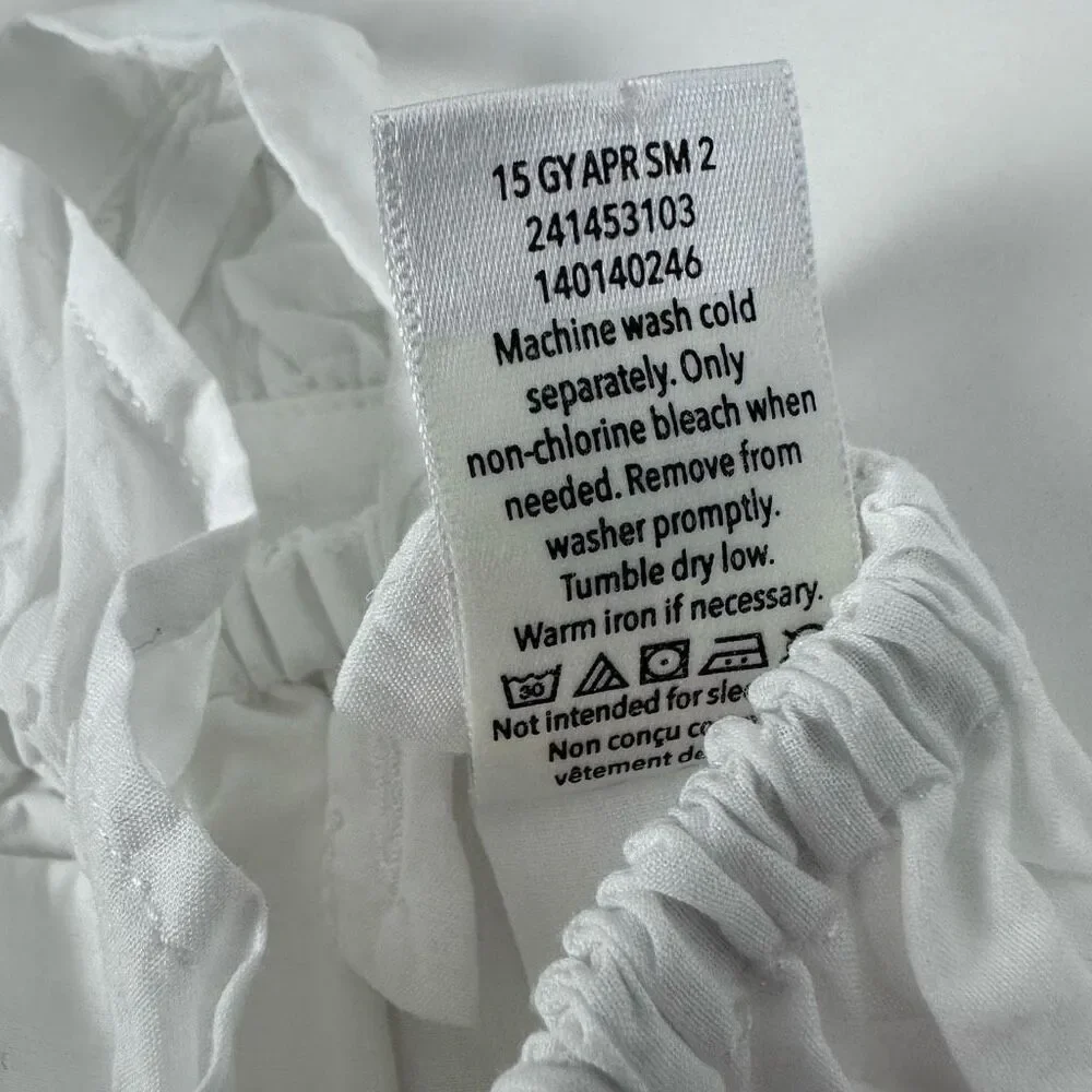 Gymboree white metallic